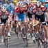 Frank Schleck sehr aufmerksam an der Spitze des Feldes w�hrend des Wallonischen Pfeils 2006